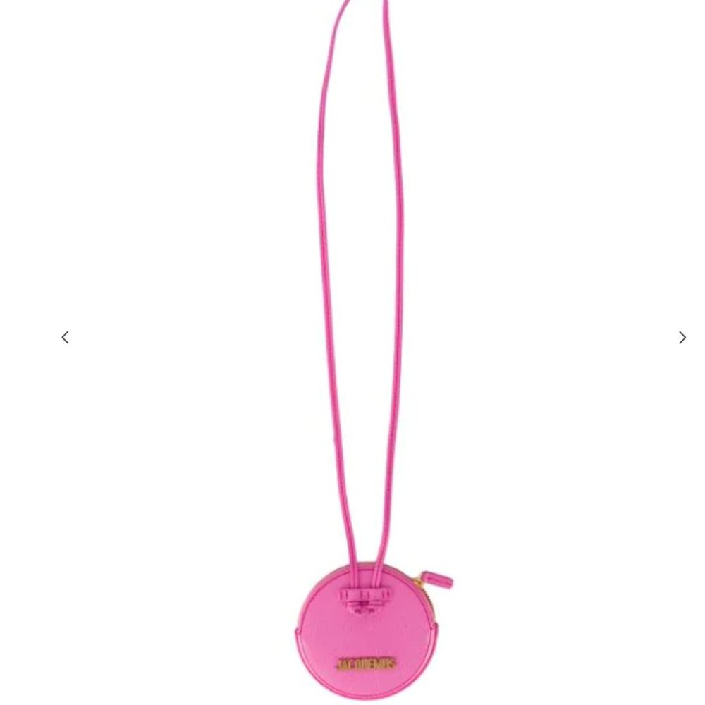 JACQUEMUS Le Pitchou coin purse PINK AUTHENTIC NWT - Picture 2 of 9